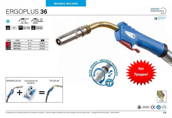 Trafimet Mig ERGOPLUS 36 (340 А возд. охл.) 4м